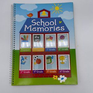 School Memories Book Scrapbook for Childhood Events sticker page